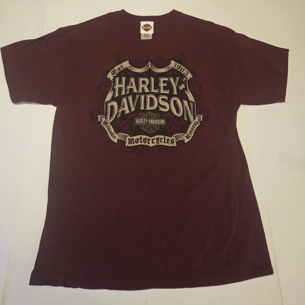Harley Davidson T Shirt Size L